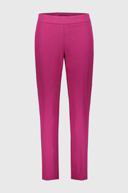 EDAS CALCANTE-PANT.LAMPO AL FIANCO CREPE COMFORT color orchidea