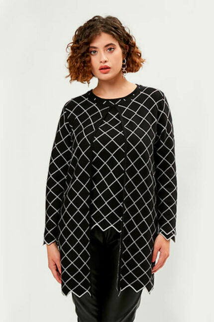 MAISON FORM'ELLE CARDIGAN- BLACK