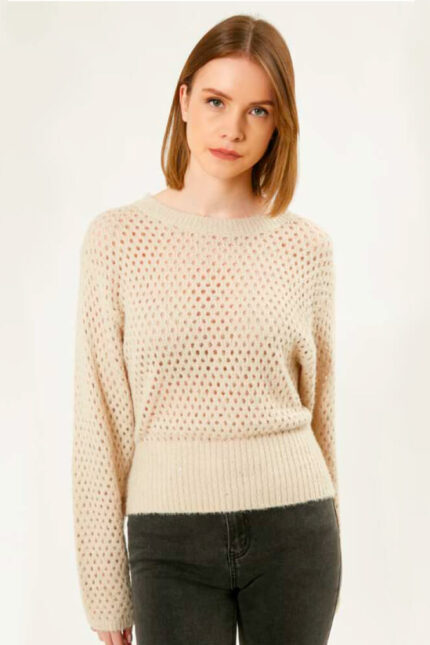 INFLUENCER MAGLIA-BEIGE