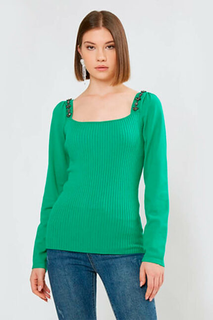 INFLUENCER MAGLIA-EMERALD