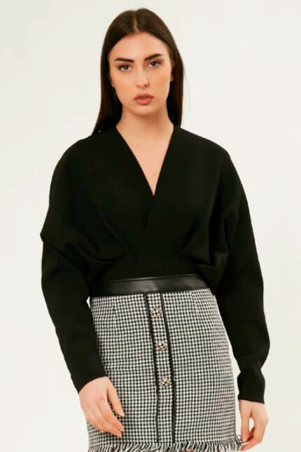 INFLUENCER MAGLIA-BLACK