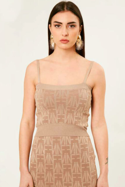 INFLUENCER TOP- BEIGE