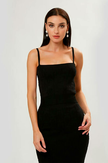 INFLUENCER TOP- BLACK