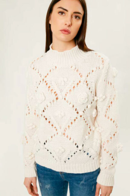 INFLUENCER MAGLIA-BEIGE
