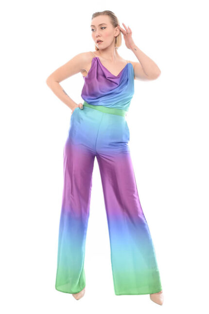 Pantaloni Edas con Casacca Multicolor
