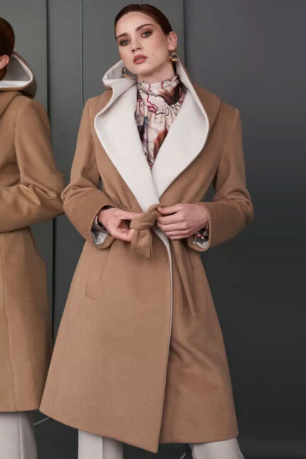 Cappotto Edas Cistinolo a Due Colori