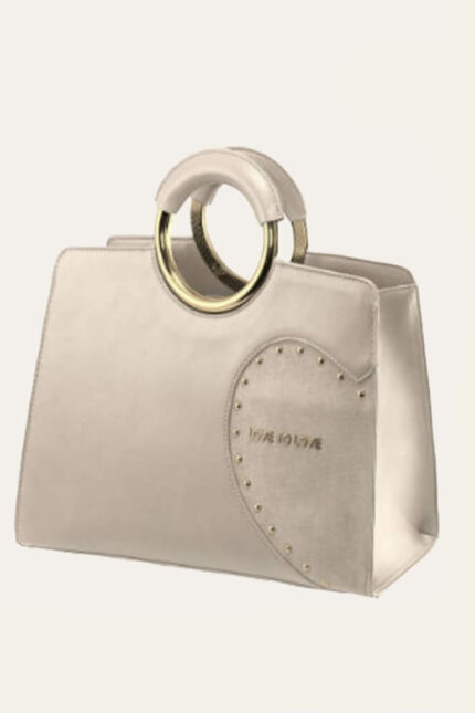 Borsa Love to Love in Similpelle con Manici Rigidi