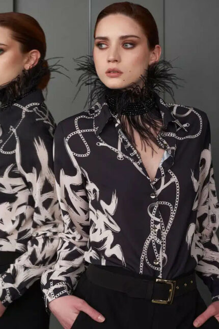 Camicia Edas Spirulo a Fantasia
